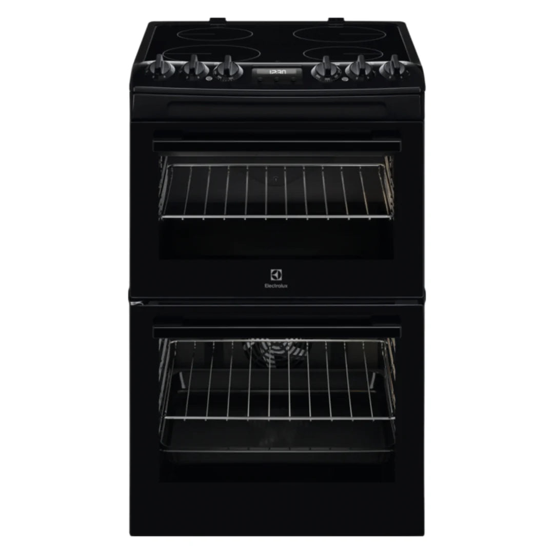 Electrolux 55cm Freestanding Electric Cooker Black | LKR555100B