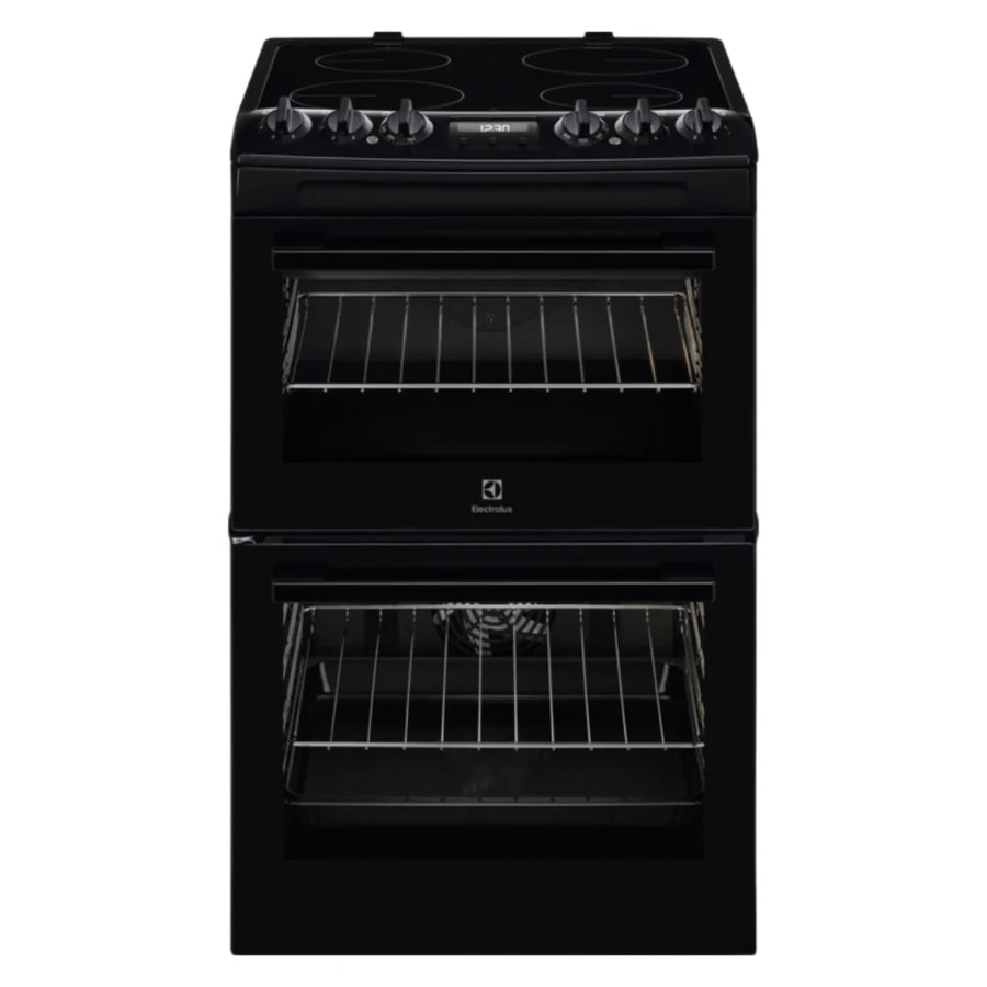 Electrolux 55cm Freestanding Electric Cooker Black | LKR555100B