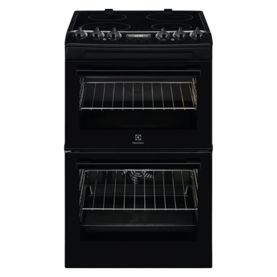 Electrolux 55cm Freestanding Electric Cooker Black | LKR555100B