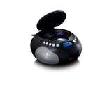 LENCO Portable Radio/CD/MP3 Player With USB And Bluetooth Black | SCD331BK thumbnail 2