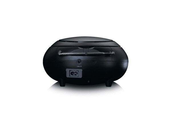 LENCO Portable Radio/CD/MP3 Player With USB And Bluetooth Black | SCD331BK