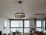 SCHULLER STONE- PENDANT LED CCT -BLACK- 803267 thumbnail 1