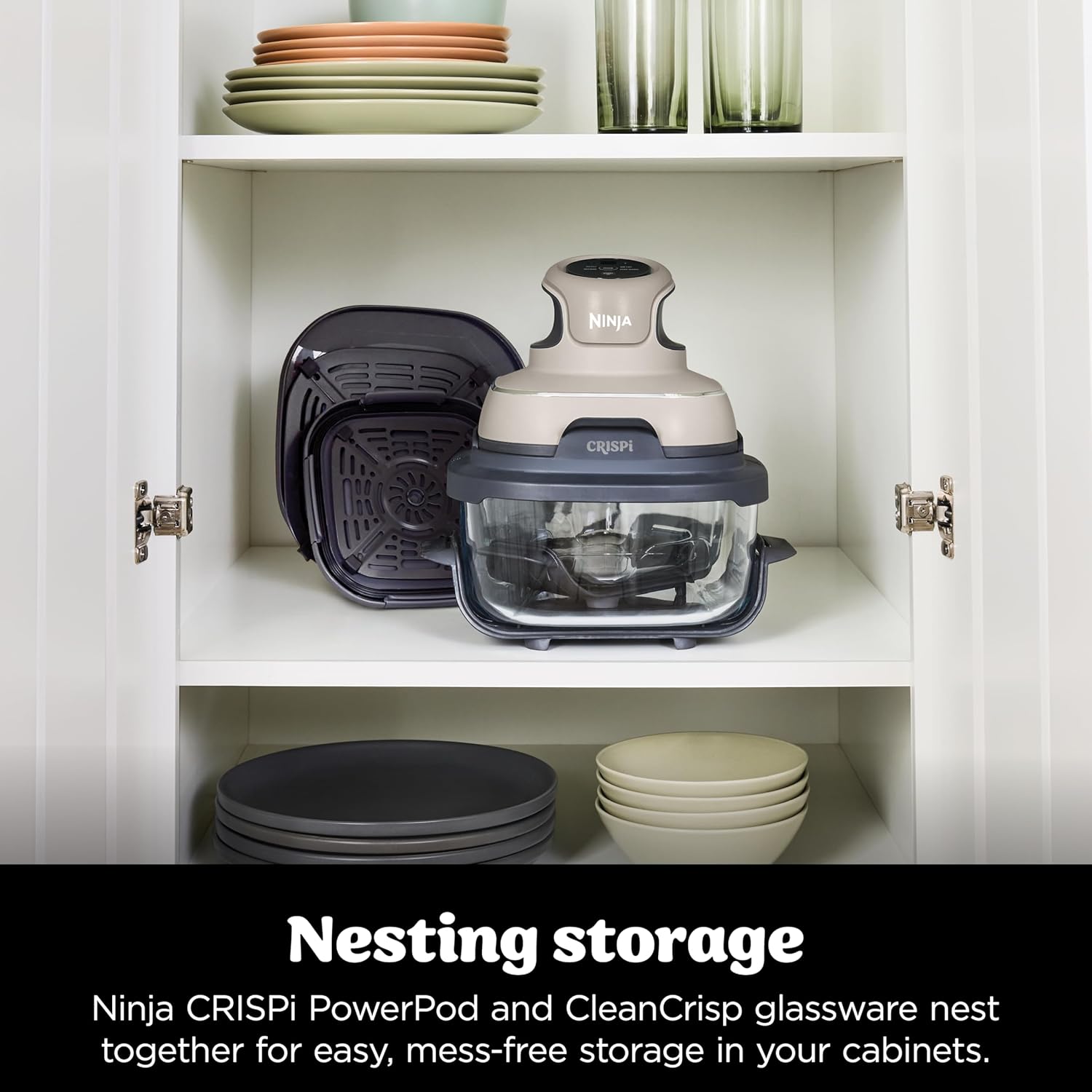 Ninja CRISPi 4-in-1 Portable Glass Air Fryer Stone | FN101UKST