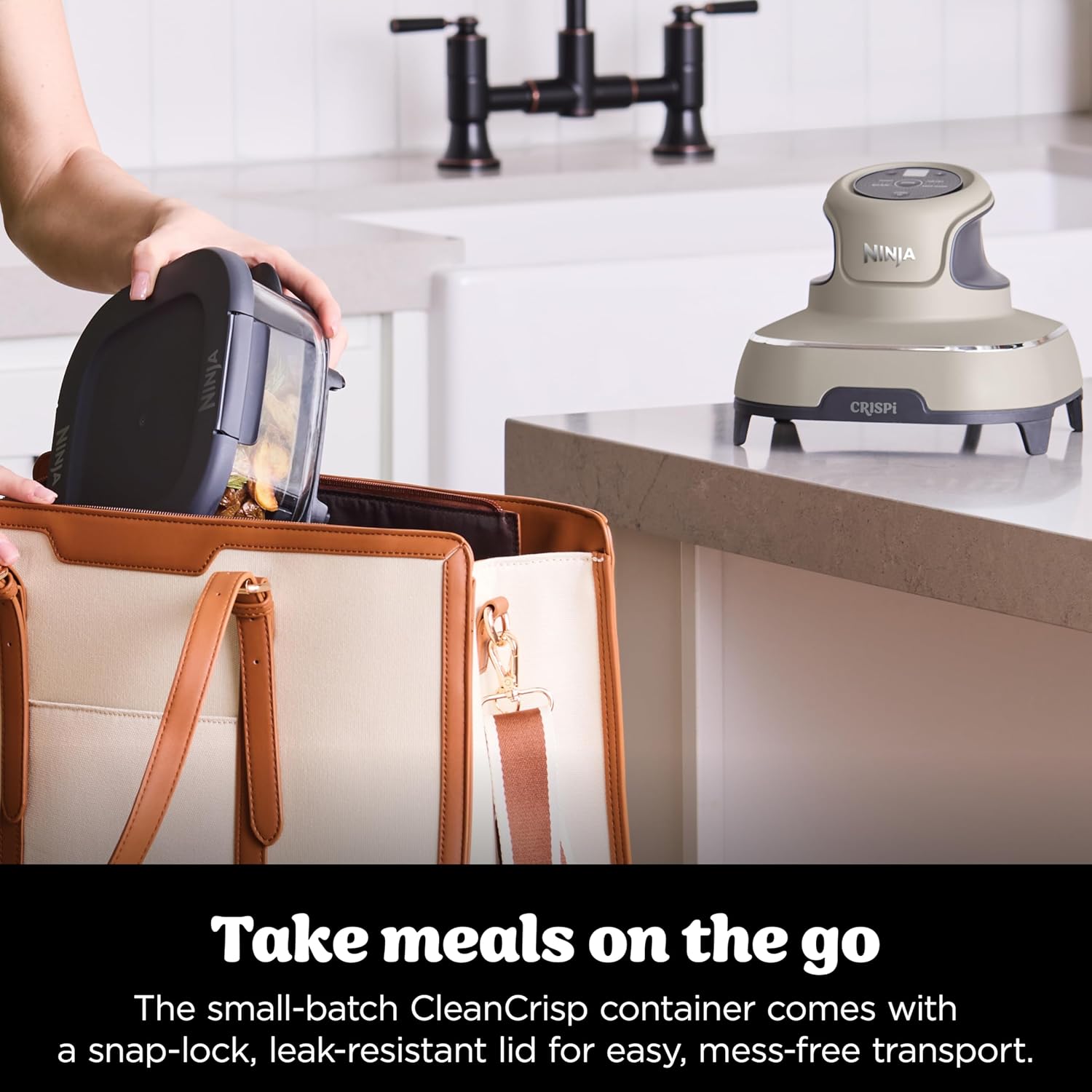 Ninja CRISPi 4-in-1 Portable Glass Air Fryer Stone | FN101UKST