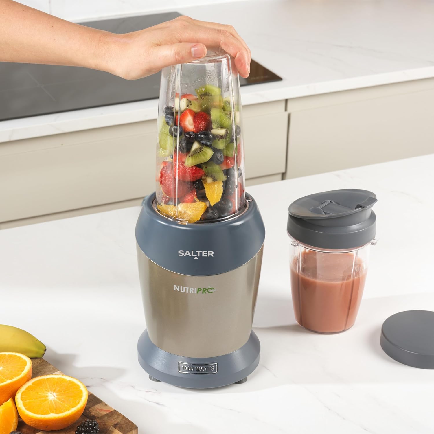 Salter NutriPro 1000 Blender Silver | EK2002V4SILVER