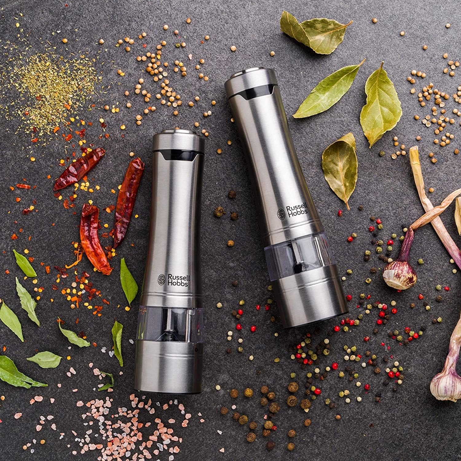 Russell Hobbs Salt & Pepper Grinders Inox | 23460-56