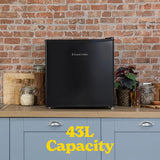 Russell Hobbs Mini Fridge 43 Litre Table Top Fridge with Ice Box Black | RHTTF0E1B thumbnail 7