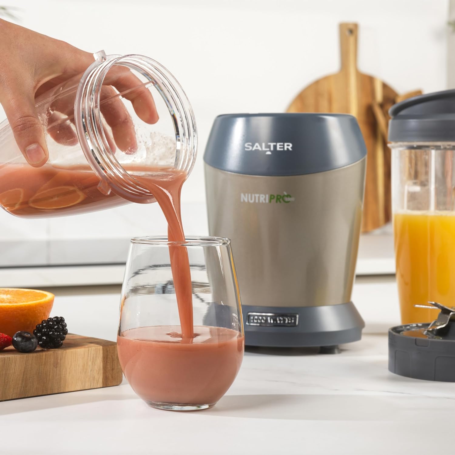 Salter NutriPro 1000 Blender Silver | EK2002V4SILVER