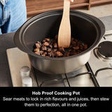 Morphy Richards Accents 6.5L Sear & Stew Slow Cooker Red | 461026 thumbnail 6