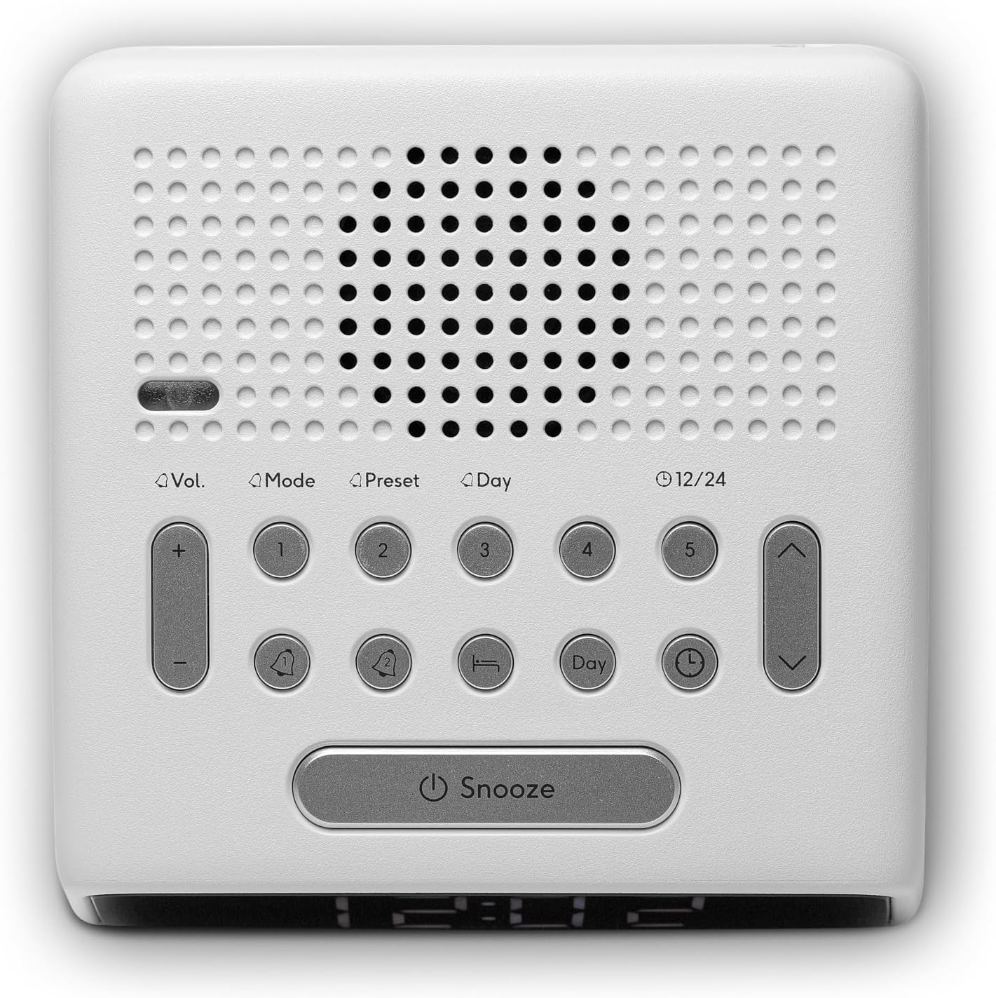 Roberts FM Alarm Clock Radio In White | ORTUSFMW