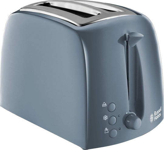Russell Hobbs Textures 2 Slice Toaster Grey | 21644