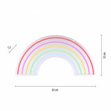 LED Wall Light Rainbow Multicolour USB Cord Switch - 85024-70 thumbnail 5