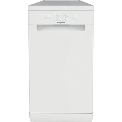 Hotpoint Slimline Dishwasher 9 Place Settings White | HF9E1B19UK