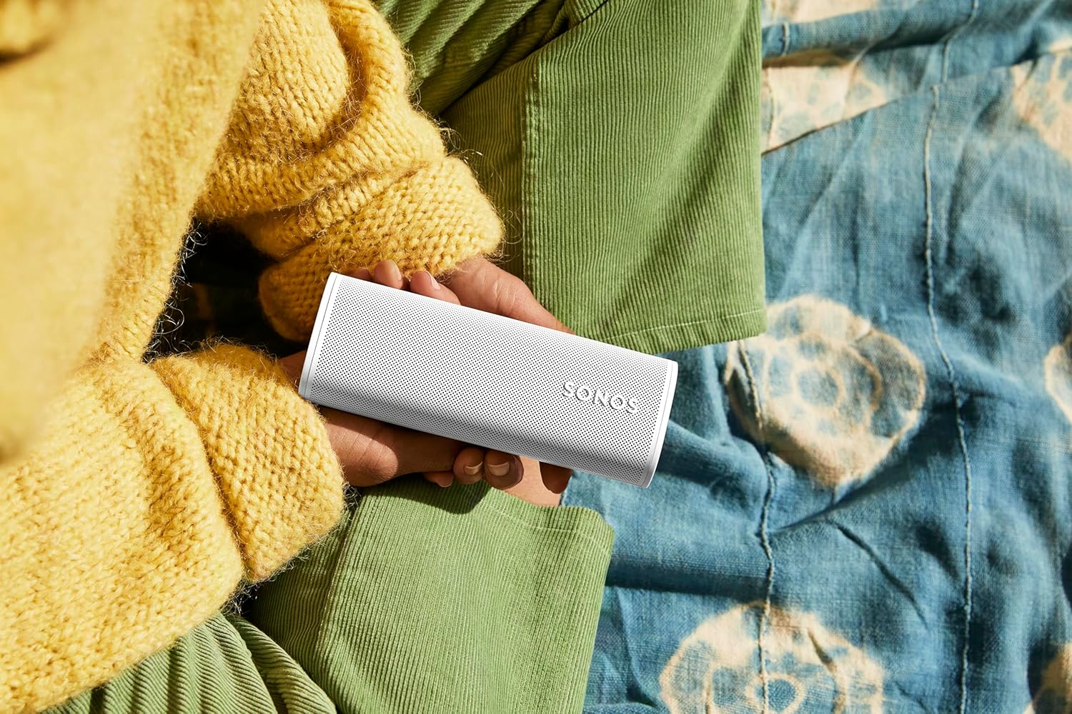 Sonos Roam 2 Portable Waterproof Bluetooth Speaker White | ROAM2R21