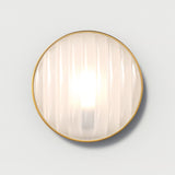 Montreal Round 300 Coastal Wall Light PVD Brushed Brass | 1032018 thumbnail 2