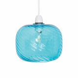 Jesmond Amber Non Electric Glass Swirl Shade: 9432 NE BL thumbnail 2
