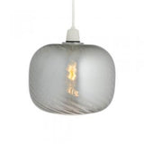 Jesmond Amber Non Electric Glass Swirl Shade: 9432 NE SM thumbnail 1