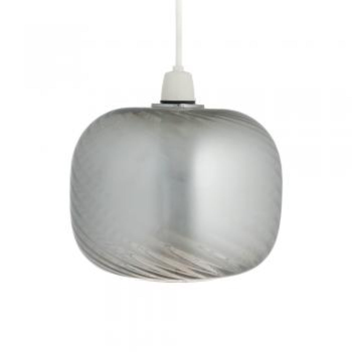 Jesmond Amber Non Electric Glass Swirl Shade: 9432 NE SM