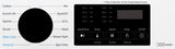 PowerPoint 9kg 1400 Spin Freestanding Washing Machine White | P35149SKW-A thumbnail 2