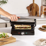 Salter Megastone Health Grill & Non-Stick Panini Maker | EK5857 thumbnail 4