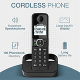 Alcatel F860 Duo Twin Cordless Phone with Call Block Black | ATL1423525 thumbnail 2