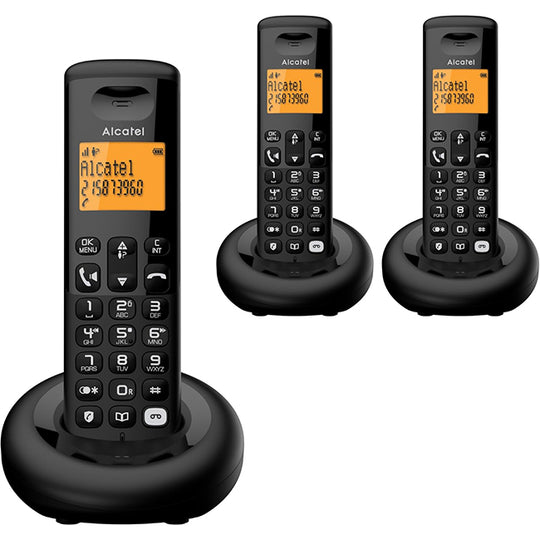 Alcatel E260 SVoice Trio with Answering Machine Black | ATL1427349
