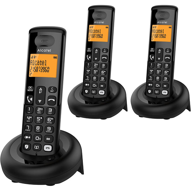 Alcatel E260 SVoice Trio with Answering Machine Black | ATL1427349