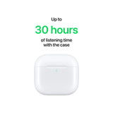 Apple Airpods 4 with Active Noise Cancellation White | MXP93ZM/A thumbnail 7