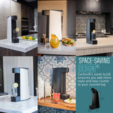 Carbon8 One Touch Sparkling Water Maker 2L Silver | C8-01-AL thumbnail 7