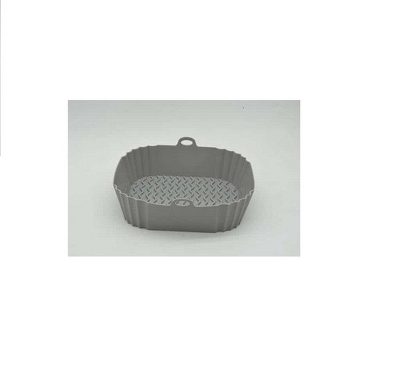 Kitchen Academics Square Silicone Air Fryer Tray | RSAFL1990