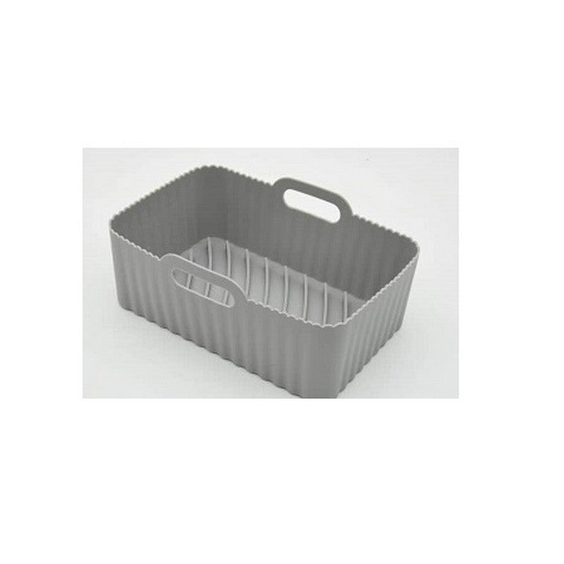 Kitchen Academics 19.5 X 12 X 7cm Rectangular Silicone Air Fryer Tray | RSAFL1988