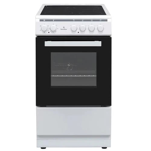 PowerPoint 50cm Single Cavity with Ceramic Hob White | P05C1MDW