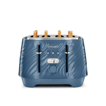 DeLonghi Ballerina Set 4 Slice Toaster Blue | CTDS4003.BL
