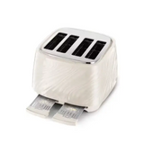 Delonghi Ballerina Seta 4 Slice Toaster Silk Cream | CTDS4003.CR thumbnail 3