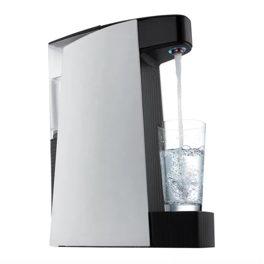 Carbon8 One Touch Sparkling Water Maker 2L Silver | C8-01-AL