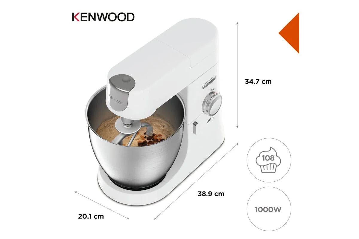Kenwood Chef XL Kitchen Mixer KVL4100W | White