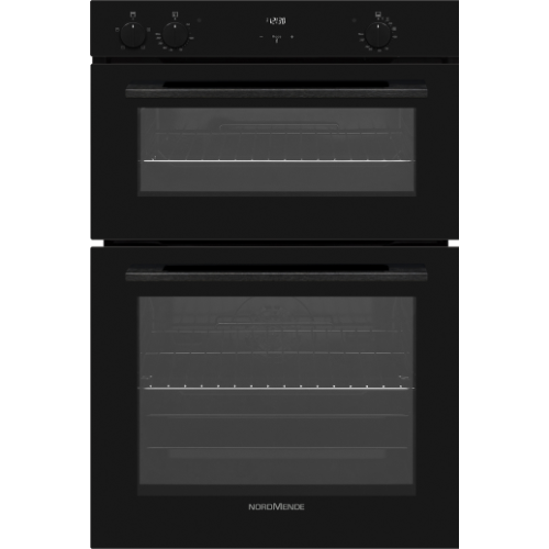 NordMende Built In Double Oven and Grill Black | DOI326BL