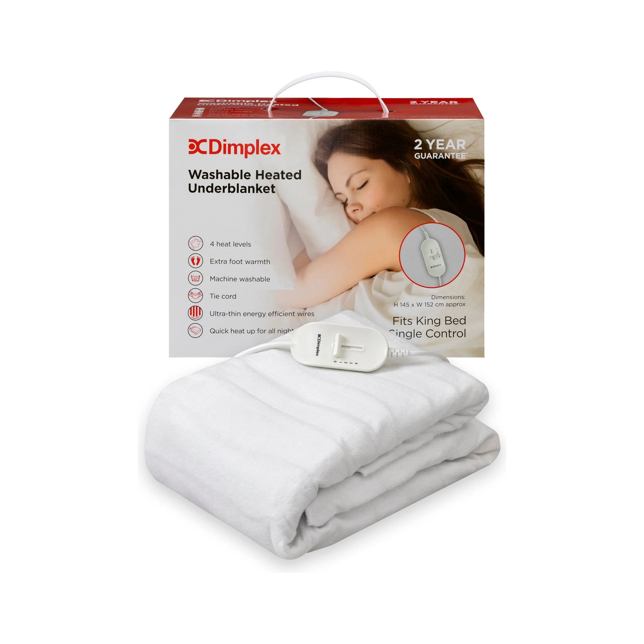 Dimplex King Washable Heated Underblanket | DUB1003
