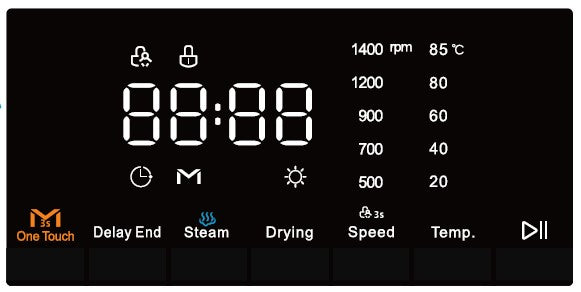 PowerPoint 10Kg / 6Kg Washer Dryer Black | P3210614MLG