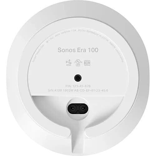 Sonos Era 100 Multiroom Speaker White | E10G1UK1R2