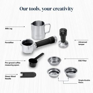 DeLonghi Dedica Duo Espresso Coffee Machine Silver | EC890.M