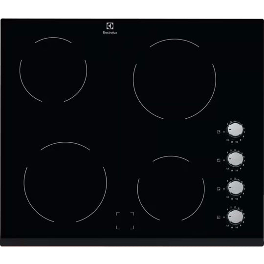 Electrolux 60CM 4 Zone Electric Hob | EHF6140FOK