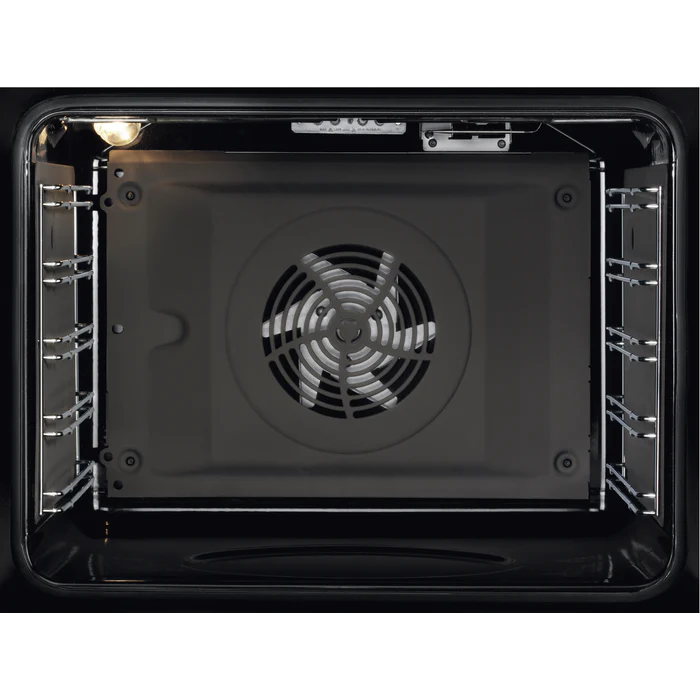 Electrolux 600 SteamBake 72L Built-In Electric Single Oven Black | EOD6C46K2