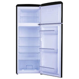 Amica 55cm Freestanding Retro 30/70 Fridge Freezer Black | FDR2213B thumbnail 4
