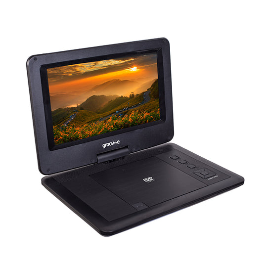 Groov-e 10.1″ Portable DVD Player Black | GV-DP02BK