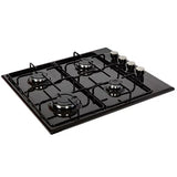 Nordmende Gas Hob 4 Burner 60CM Black l HGE603BL thumbnail 2