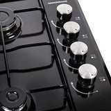 Nordmende Gas Hob 4 Burner 60CM Black l HGE603BL thumbnail 3