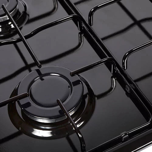 Nordmende Gas Hob 4 Burner 60CM Black l HGE603BL