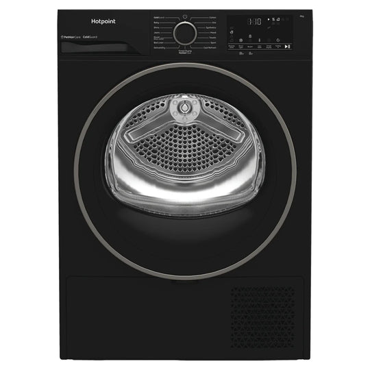 Hotpoint 9KG Freestanding Heat Pump Tumble Dryer Black | HHDD90BBIRE