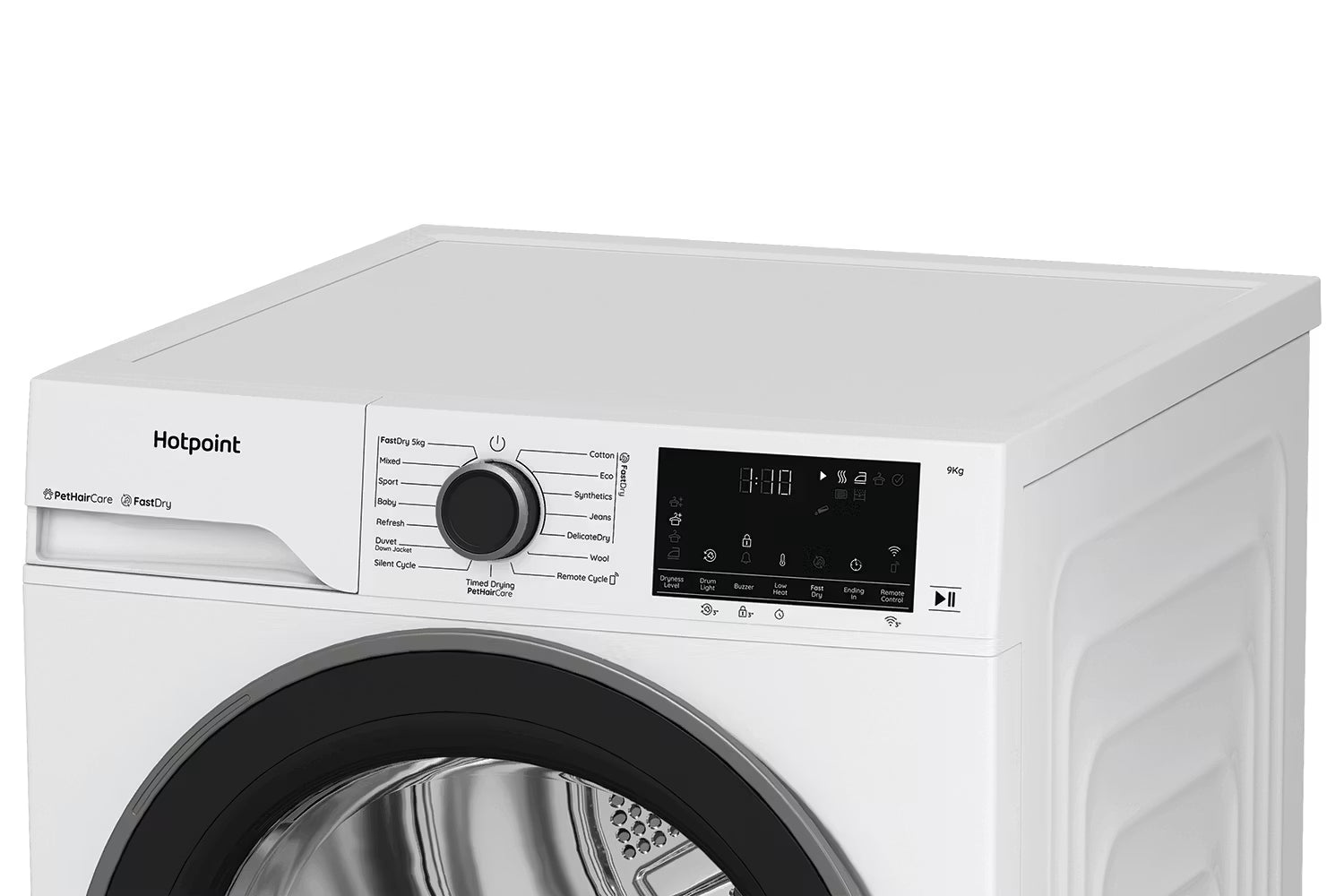 Hotpoint Freestanding 9kg Heat Pump Tumble Dryer ColdGuard Technology | HHDW90WWIRE